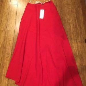 BNWT MARNI MAXI RED SKIRT